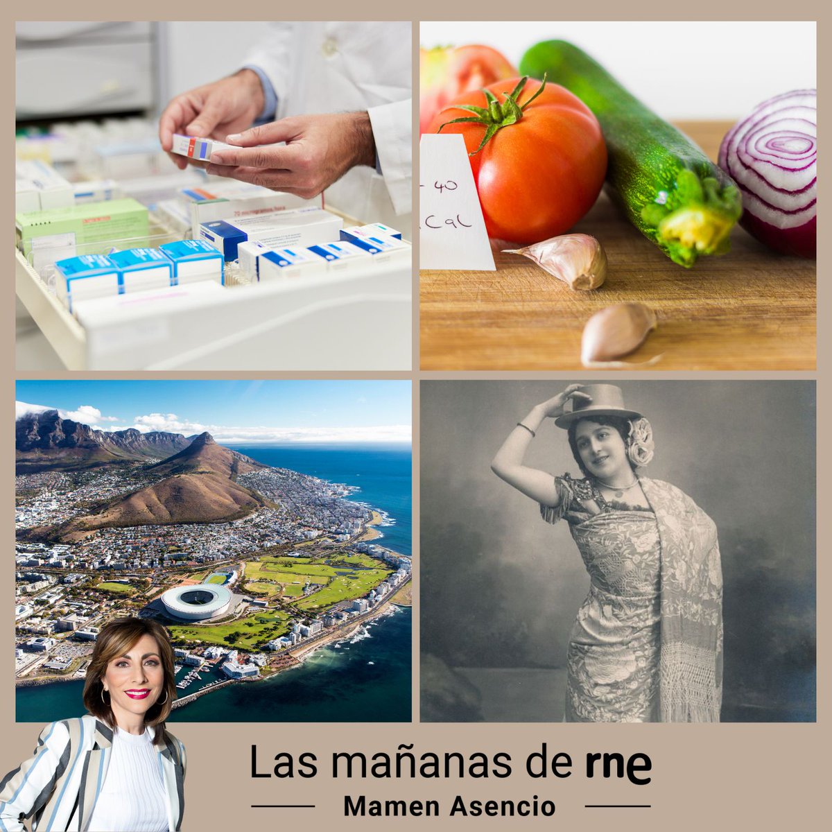 ¡Arrancamos con <a href="/MamenAsencio/">Mamen Asencio</a>!

🔹️ Recetar menos antibióticos <a href="/brillosa/">aina soler mieras</a> 

🔹️ Dieta filosófica <a href="/eledututor/">Eduardo Infante</a> 

🔹️ Sudáfrica <a href="/PabloStrubell/">Pablo Strubell</a> <a href="/zitria/">Itziar Marcotegui</a> 

🔹️ Cupletistas "latinas" <a href="/LProvincianas/">LivianasProvincianas</a> 

🔴 DIRECTO rtve.es/rneaudio
🎧 PODCAST rtve.es/play/audios/la…