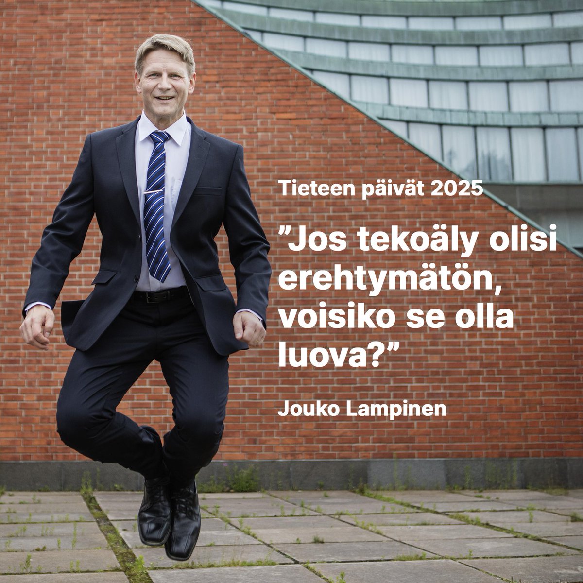 Aalto University (@aaltouniversity) on Twitter photo Voiko tekoÀlyn hallusinointi olla hyödyllistÀ? Tule mukaan Tieteen pÀivien tekoÀlypaneeliin 11. tammikuuta ja ota selvÀÀ!
Myös kvanttifysiikka, radikaali luovuus, luontokato, museot, piirtÀminen ja aivotutkimus ovat esillÀ <a href="/Tieteenpaivat/">Tieteen pÀivÀt</a> tieteenpaivat.fi/fi
#tekoÀly #AI Voiko tekoÀlyn hallusinointi olla hyödyllistÀ? Tule mukaan Tieteen pÀivien tekoÀlypaneeliin 11. tammikuuta ja ota selvÀÀ!
Myös kvanttifysiikka, radikaali luovuus, luontokato, museot, piirtÀminen ja aivotutkimus ovat esillÀ <a href="/Tieteenpaivat/">Tieteen pÀivÀt</a> tieteenpaivat.fi/fi
#tekoÀly #AI