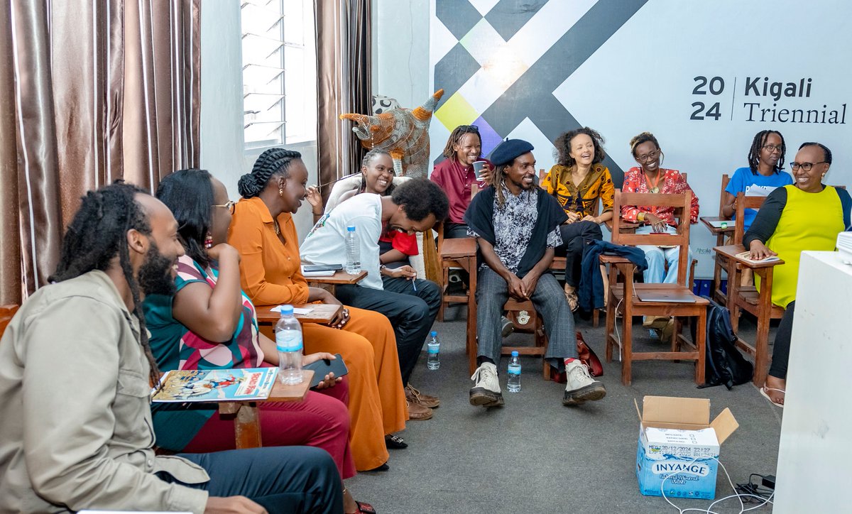 ntizimira's tweet image. 💯Groundbreaking event in Rwanda! ACREOL &amp;amp; RAI unite healthcare pros, artists, &amp;amp; community leaders for &quot;Palliative Care Through Art.&quot;

🔅🔆Renowned artist @DorcyRugamba shares insights on art and health. A new perspective to explore!

This is a pivotal step to #democratize…