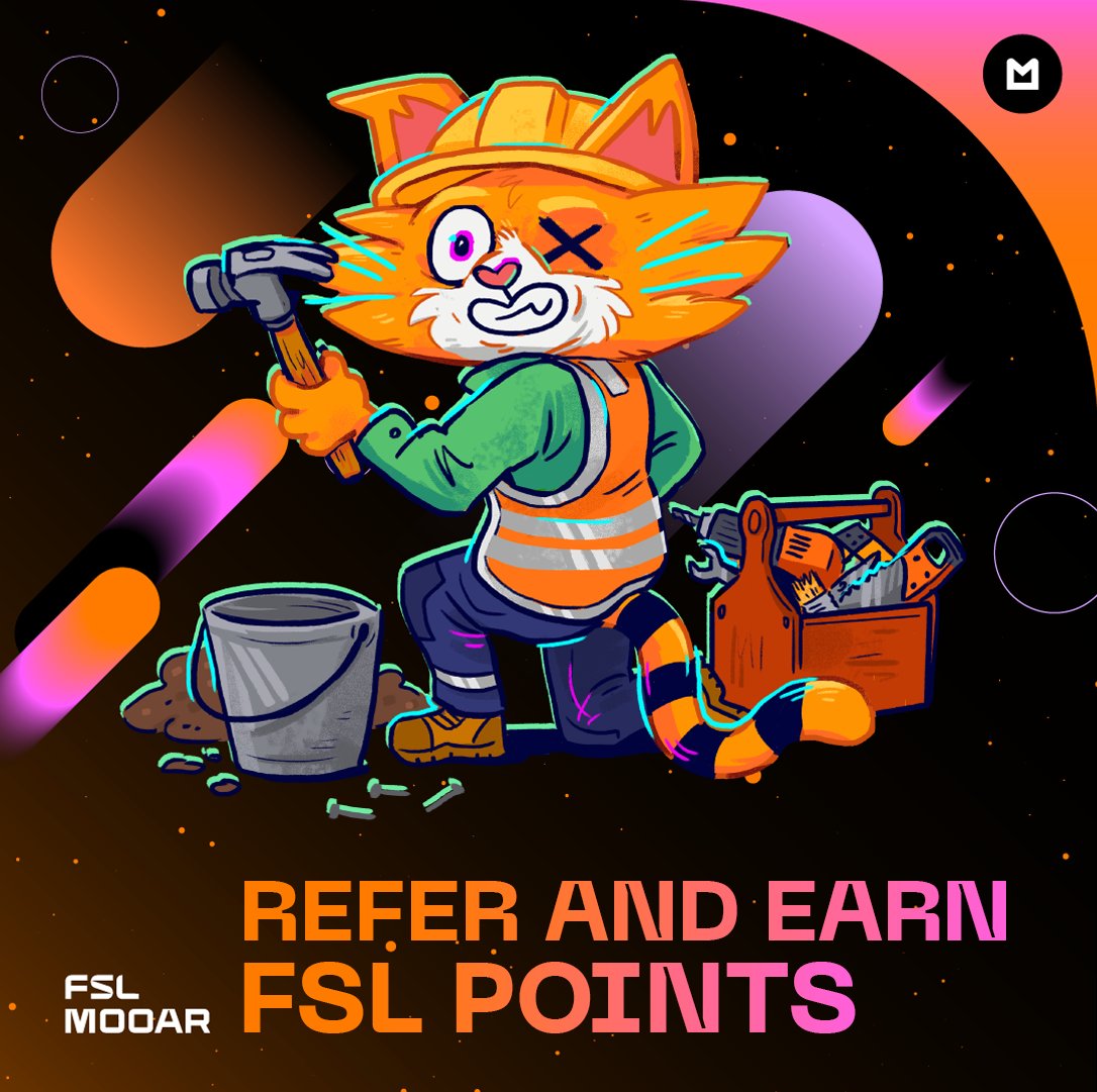 mooarofficial's tweet photo. NFT Referral Feature on MOOAR! 🚧

You can now refer NFTs on #MOOAR to social media and earn 50% of the service fee in FSL Points if your referral seals the deal! 🛠️ ✨

How It Works:

🔸 Share items on social media by navigating to an NFT and clicking the share button to promote it.

🔸 If the item sells through your referral, you earn 50% of the service fee in FSL Points.

🔸 This reward is available for the first month as a trial phase, giving us time to tweak and perfect the system!

🔸 What’s MOOAR? You can refer other users’ listings and still earn this bonus if your referral link was used to make the purchase.

Additional Benefits:

🔸 Buyer and seller still earn FSL Points via the usual mechanism on top of this bonus.

Take Note:

🔸 When the item is listed, only FSL ID users can share the URL. In other cases (non-listing items in inventory), it will still appear as a normal share on X.

🔸 Referral links are valid for one month.

🔸 If there are changes to the order during the validity period, such as the owner changes and relists the item, or the original owner relists it themselves, it will be treated as expired, and the referrer will not receive any rewards.

Head over to MOOAR, refer, and earn FSL Points!

➡️https://t.co/GvQ8HbQIJy
