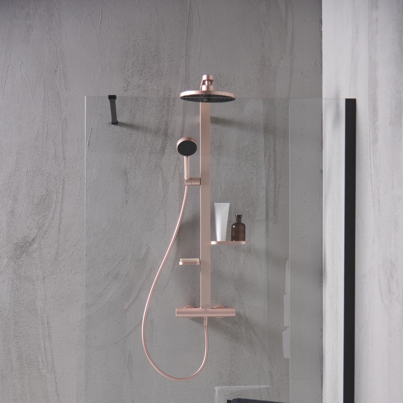 IdealStandardUK's tweet photo. Start the new year with a refreshing shower upgrade! 🌟​

Make #sustainable choices in 2025 with the Alu+ showering range. Created from high quality recyclable aluminium, it's the perfect choice for a sustainable space. 🚿​

#BathroomDesign #Showering