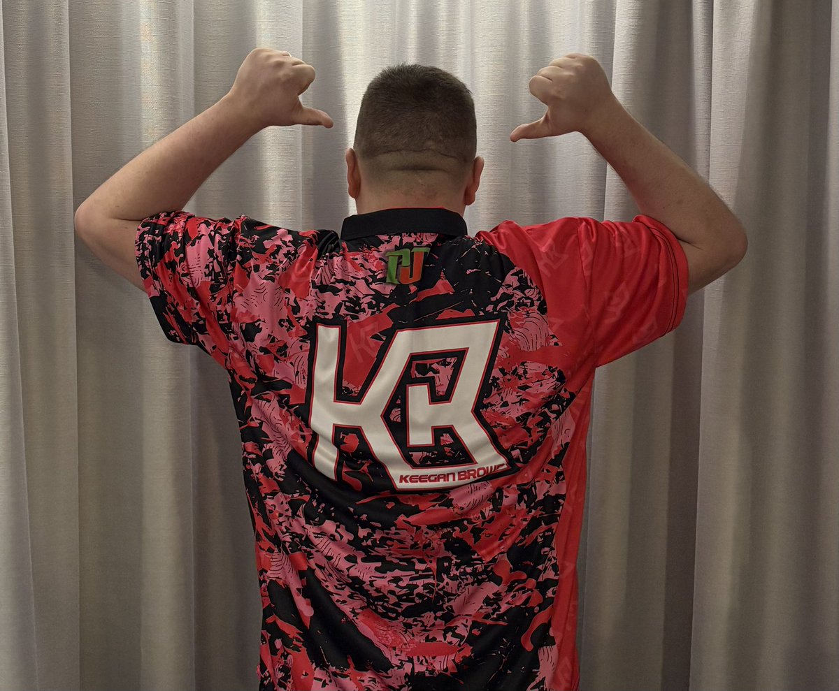 Keegan Brown (@keegz180) on Twitter photo Up and ready for day one, with the support of my valued sponsors <a href="/ModusDarts180/">MODUS Sports</a> <a href="/reddragondarts/">Red Dragon Darts</a> <a href="/DJShopDarts/">DJ Shop Darts</a> and the two newest valued additions to the team <a href="/dangelosports/">DโAngelo Sports</a> and DJD! #teambrown Up and ready for day one, with the support of my valued sponsors <a href="/ModusDarts180/">MODUS Sports</a> <a href="/reddragondarts/">Red Dragon Darts</a> <a href="/DJShopDarts/">DJ Shop Darts</a> and the two newest valued additions to the team <a href="/dangelosports/">DโAngelo Sports</a> and DJD! #teambrown