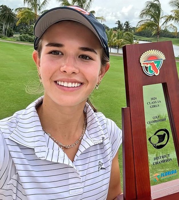 Kai Trump Golfer.