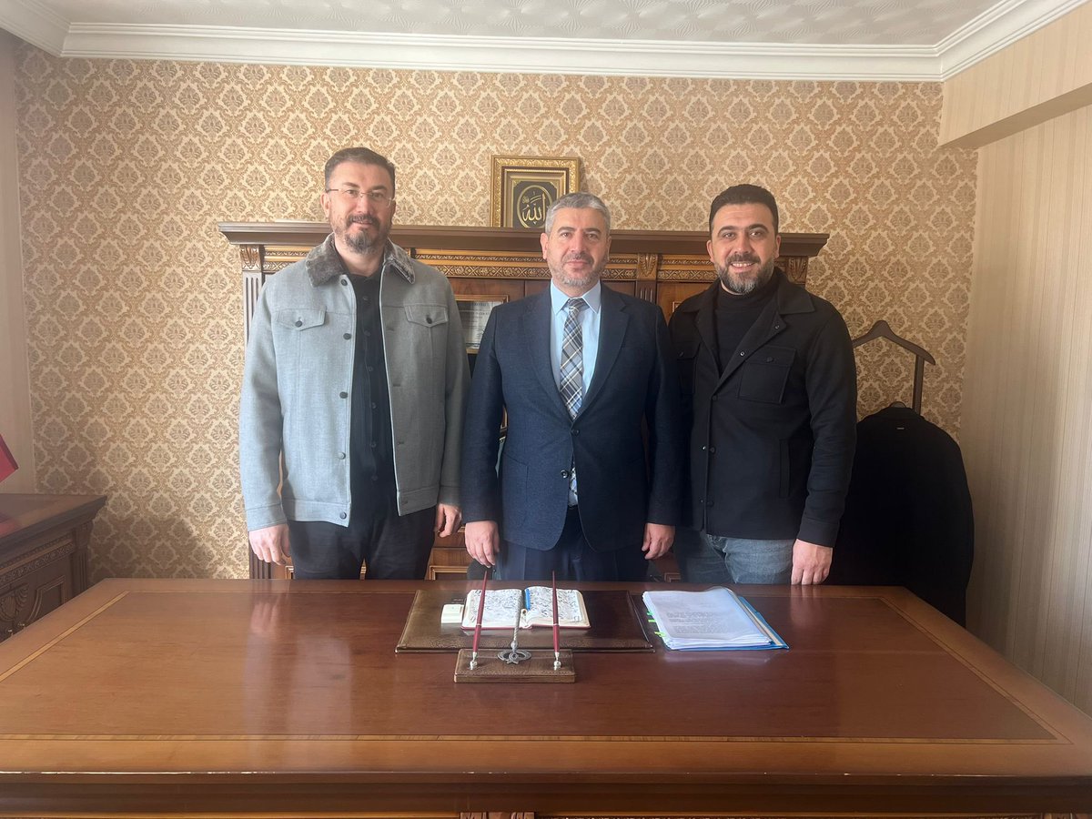 Belediye Meclis Üyemiz Faruk Ataseven kardeşimize nazik ziyareti için teşekkür ediyorum.