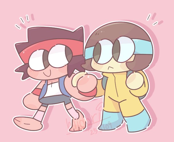mido_midori__'s tweet image. リハビリ絵～🤝