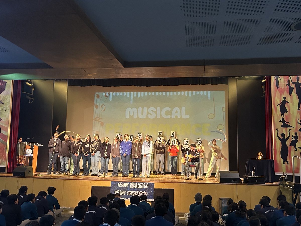 amariyamaji2001's tweet image. Class IX-A and B presented a thoughtful assembly on the theme &apos;New Beginning, New Resolutions✨,&apos; inspiring everyone to embrace change and set meaningful goals for a brighter future.#ClassAssembly @ashokkp @y_sanjay @pntduggal @kandhari_ekta