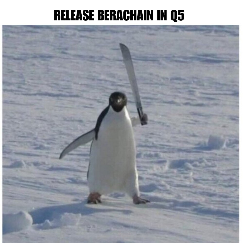 Benguins READY!! 🐧

RELEASE FAKECHAIN <a href="/SmokeyTheBera/">Smokey The Bera 🐻⛓</a> 

#Berachain #NFT
