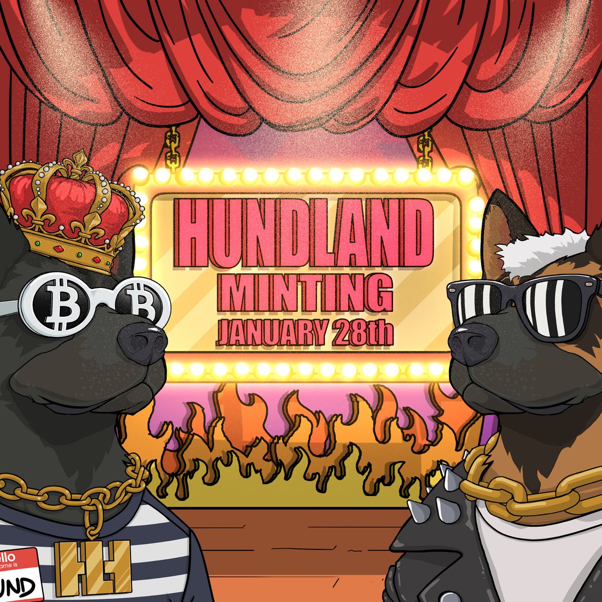 Hund Land (@hundlandnft) on Twitter photo Mint Date Announced! 🚨
The wait is over—HUNDLAND is officially launching on 28th January exclusively on <a href="/MagicEden/">Magic Eden 🪄</a> 🎉
Here’s the mint price breakdown:
✅ OG Phase: 0.08 SOL
✅ WL Phase: 0.1 SOL
✅ Public Phase: 0.12 SOL
🔥 Plus, we’ll be running a few **flash presales** in Mint Date Announced! 🚨
The wait is over—HUNDLAND is officially launching on 28th January exclusively on <a href="/MagicEden/">Magic Eden 🪄</a> 🎉
Here’s the mint price breakdown:
✅ OG Phase: 0.08 SOL
✅ WL Phase: 0.1 SOL
✅ Public Phase: 0.12 SOL
🔥 Plus, we’ll be running a few **flash presales** in
