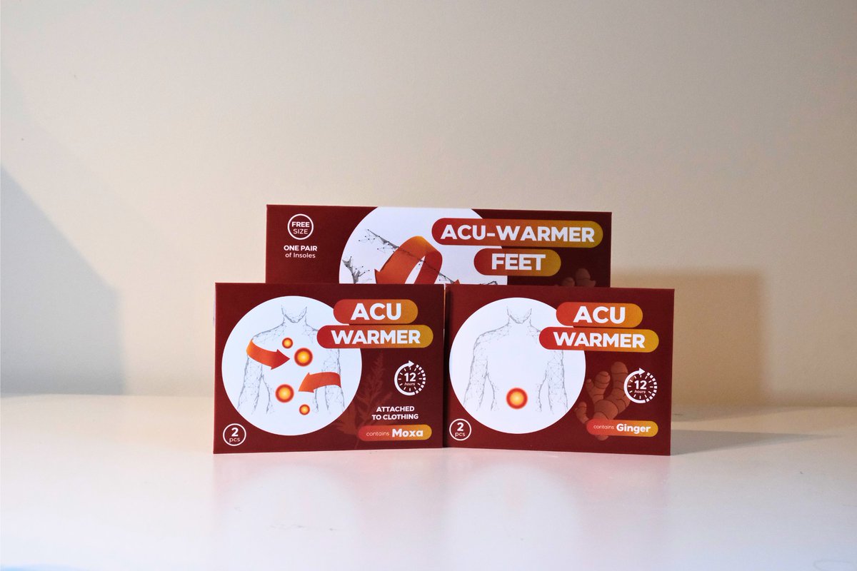 AcuScarboroughs's tweet photo. What could be more comforting for aches and pains during these chilly times than a heat patch. New stock has dropped of both ginger and moxa heat patches that provide up to 12 hours of consistent and pleasant warmth.

https://t.co/WZwcA3H021 

#heatpatch #moxa #ginger https://t.co/ssnSB2qGNa