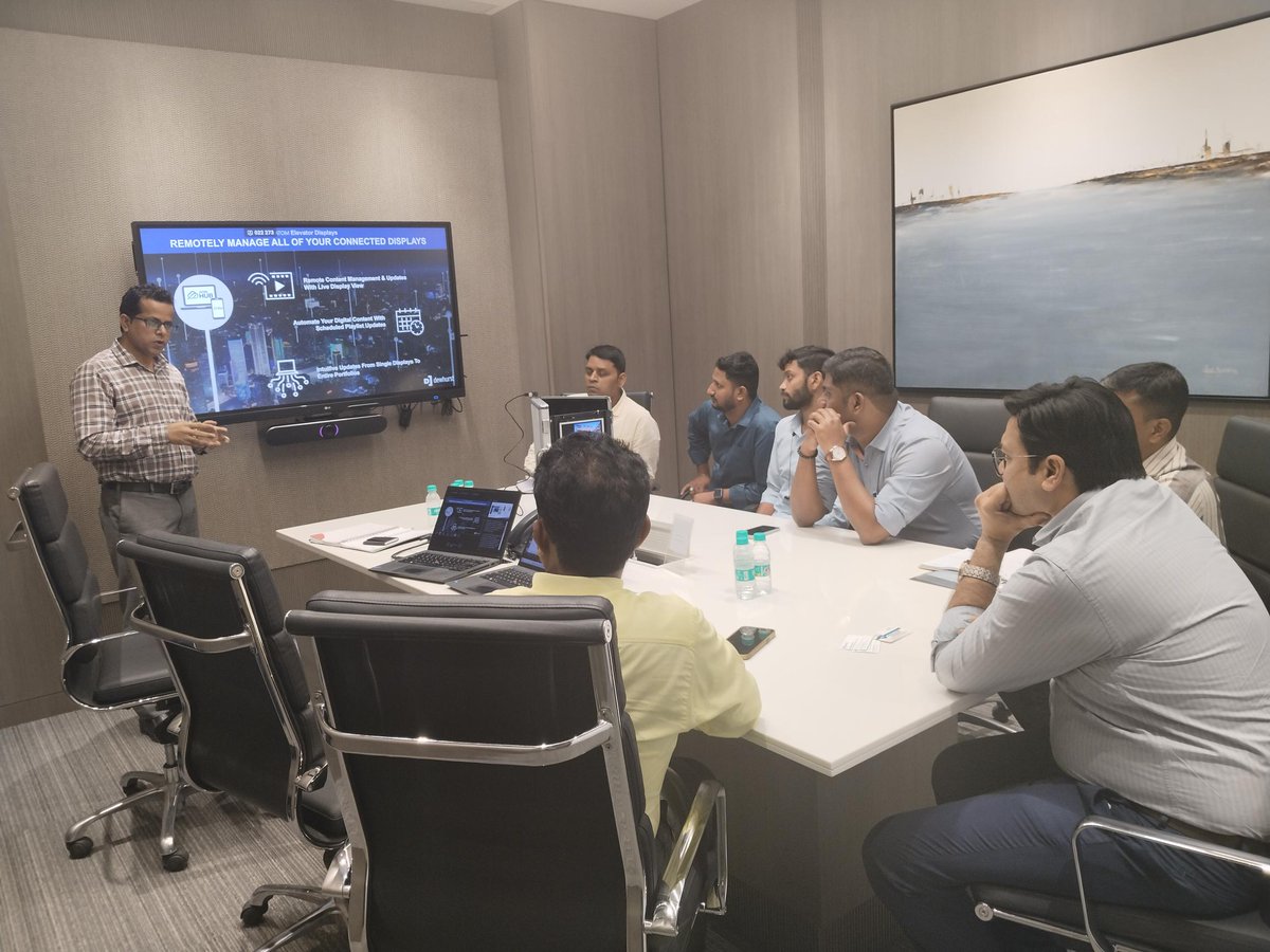 Dewhurst Ltd (@dewhurstlifts) on Twitter photo Understanding customer needs is vital. Our IMEA Commercial Manager,
<a href="/Mohammad/">Mohammad Arfeen, DO</a>
Wasim, recently presented our product range to a customer in Mumbai, addressing questions and real-life challenges.
Learn more: lnkd.in/dbcyJeV
#Dewhurst #Mumbai #Integrity #Curiosity Understanding customer needs is vital. Our IMEA Commercial Manager,
<a href="/Mohammad/">Mohammad Arfeen, DO</a>
Wasim, recently presented our product range to a customer in Mumbai, addressing questions and real-life challenges.
Learn more: lnkd.in/dbcyJeV
#Dewhurst #Mumbai #Integrity #Curiosity