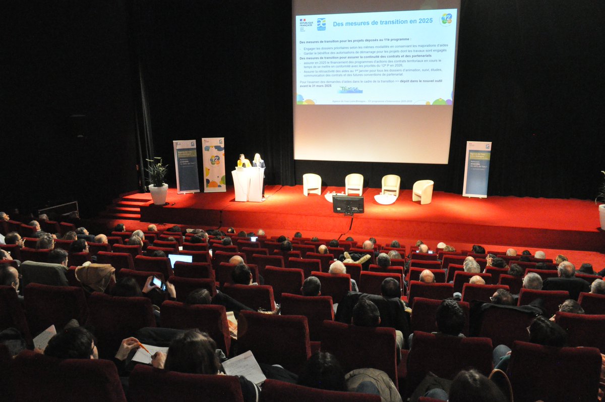 Eau Loire-Bretagne (@loirebretagne) on Twitter photo A #Vierzon,ouverture de la 3e rencontre de lancement du 12e programme d'intervention 2025-2030 par Loïc Obled, DG et Bertrand Dugrain directeur régional Centre-Loire <a href="/LoireBretagne/">Eau Loire-Bretagne</a>
▶️Quels enjeux et quelles perpectives pour l'#eau en Centre-Val de Loire pour les 6 années à venir A #Vierzon,ouverture de la 3e rencontre de lancement du 12e programme d'intervention 2025-2030 par Loïc Obled, DG et Bertrand Dugrain directeur régional Centre-Loire <a href="/LoireBretagne/">Eau Loire-Bretagne</a>
▶️Quels enjeux et quelles perpectives pour l'#eau en Centre-Val de Loire pour les 6 années à venir