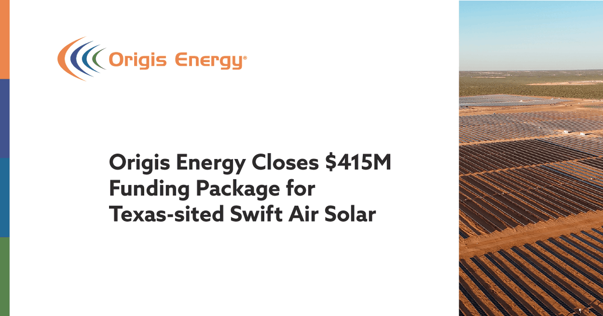 Origis Energy tweet media