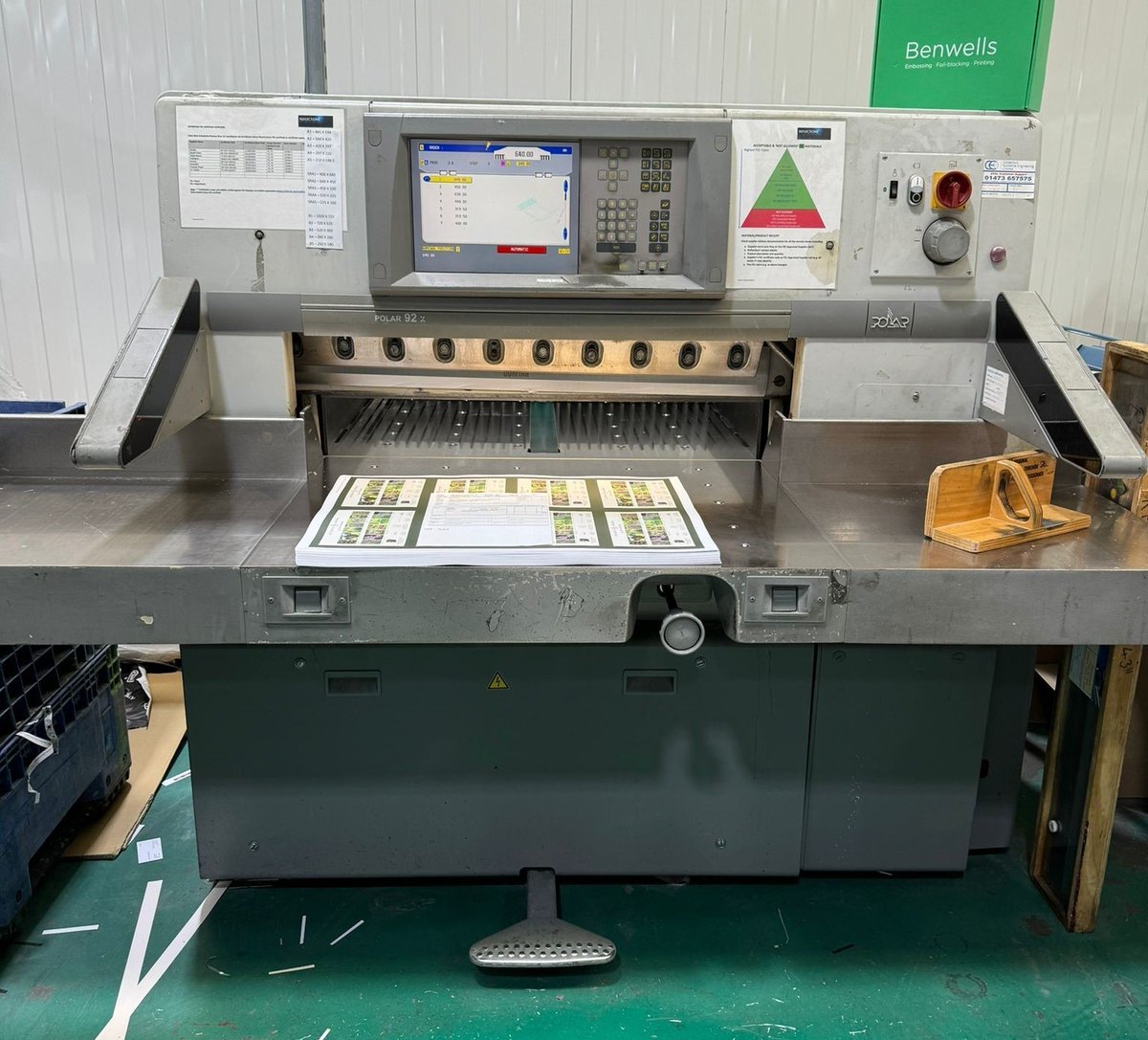 RemgoldLimited's tweet image. 💥 Superb guillotines, offered as owners ……..

👉 1997 POLAR 115ED FLOWLINE 

👉 2007 POLAR 92X 

🌟FULL DETAILS &amp;amp; SPECIAL OFFER PRICES ON REQUEST🌟
speedmalt.com/used-printing-… 

Subject to remaining unsold

#guillotine #cuttingmachine #print #UsedPrintingMachinery #teamremgold