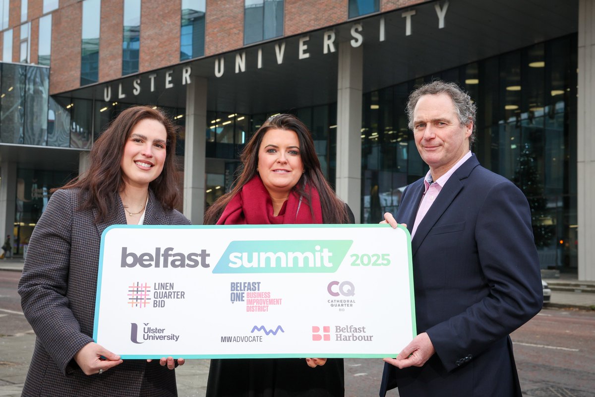 Belfast One BID is proud to once again sponsor the #BelfastSummit which will take place on Jan 23rd 2025!  This year’s theme is Building Community, Culture &amp; Growth, &amp; will include keynote addresses on an array of topics.

Tickets now available - belfastsummit.com
