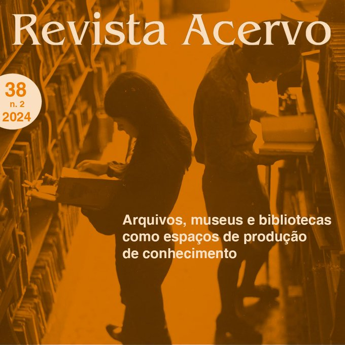 Se liga📢
O #ArquivoNacional informa que já estão disponíveis os primeiros artigos do dossiê "Arquivos, museus e bibliotecas como espaços de produção de conhecimento", da <a href="/RevistaAcervo/">Revista Acervo</a>.
Acesse:
➡️revistaacervo.an.gov.br/index.php/revi…
#arquivos #museus #bibliotecas