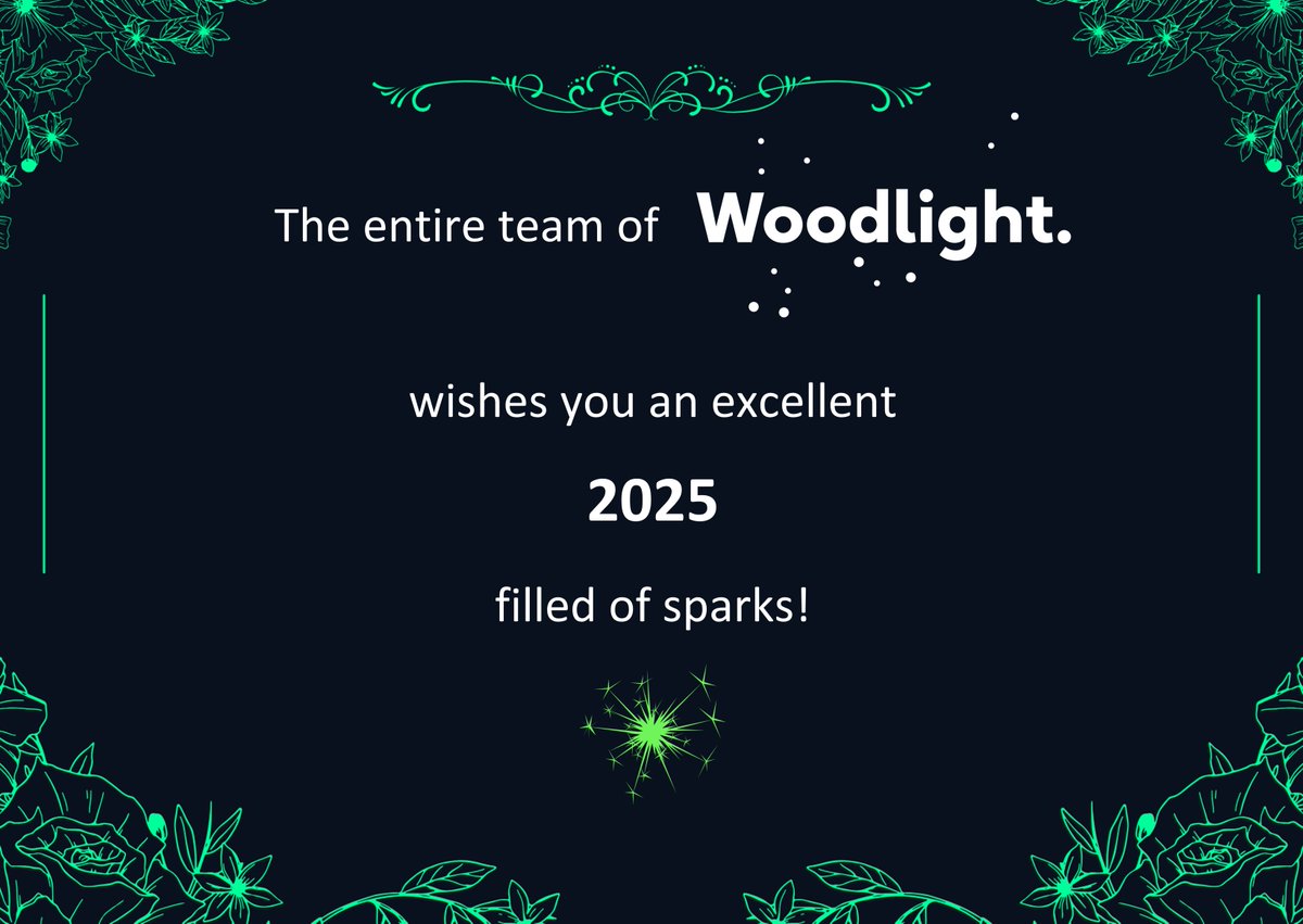 Here we go for a year that promises to be Exceptional!! 🤩🌱✨

#bioluminescence #Futur #hny2025