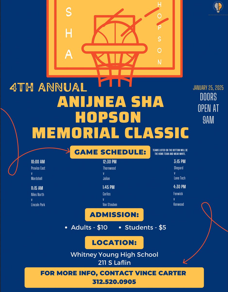 Thee Kenwood Academy GBB (@bleedgbb) on Twitter photo A few events we’ll be attending in the coming weeks:
#MLK Invitational 1/18
<a href="/ClassicNTheCity/">Classic In The City</a> 1/19-1/20
#ShaHopsonClassic 1/25
<a href="/BroncoSociety/">Kenwood Academy</a> <a href="/KenwoodSports/">Kenwood Academy Sports</a> <a href="/Jumpman23/">Jordan</a> <a href="/CPLAthletics/">Chicago Public League Athletics</a> <a href="/mikeclarkpreps/">MikeClarkPreps</a> <a href="/K_Williamsmedia/">Kyle W</a> <a href="/HydeParkHerald/">Hyde Park Herald</a> <a href="/IFAPrince1/">Isi Frank Ativie</a> <a href="/culture_chi/">HerChiCulture</a> <a href="/PGHIllinois/">Prep Girls Hoops Illinois</a> A few events we’ll be attending in the coming weeks:
#MLK Invitational 1/18
<a href="/ClassicNTheCity/">Classic In The City</a> 1/19-1/20
#ShaHopsonClassic 1/25
<a href="/BroncoSociety/">Kenwood Academy</a> <a href="/KenwoodSports/">Kenwood Academy Sports</a> <a href="/Jumpman23/">Jordan</a> <a href="/CPLAthletics/">Chicago Public League Athletics</a> <a href="/mikeclarkpreps/">MikeClarkPreps</a> <a href="/K_Williamsmedia/">Kyle W</a> <a href="/HydeParkHerald/">Hyde Park Herald</a> <a href="/IFAPrince1/">Isi Frank Ativie</a> <a href="/culture_chi/">HerChiCulture</a> <a href="/PGHIllinois/">Prep Girls Hoops Illinois</a>