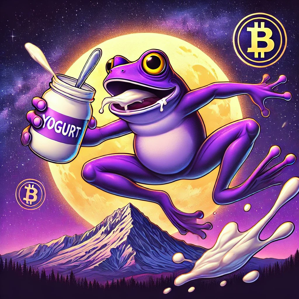 Purple Headed Yogurt Slinger tweet media