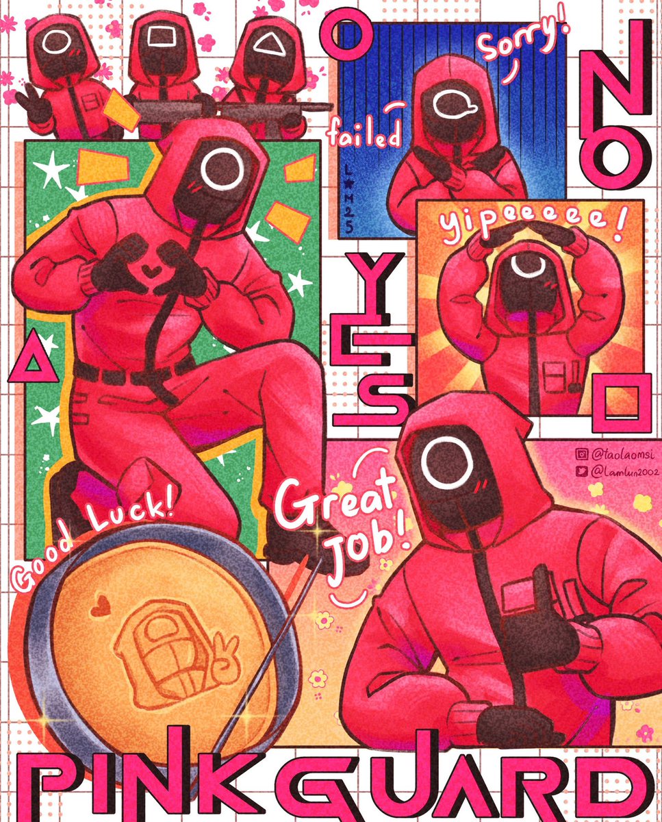 Pink soldiers 🩷🤲
#SquidGame #SquidGame2 #Fanarts