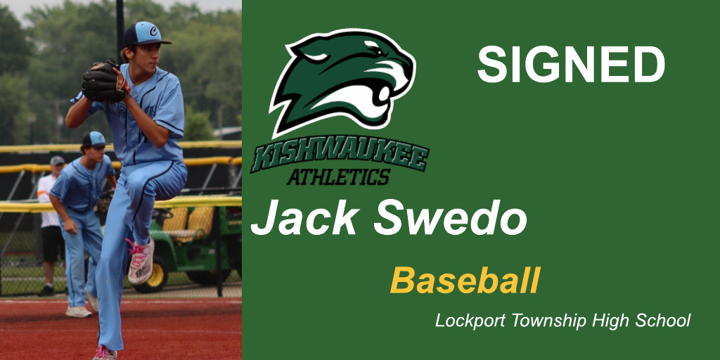 Recruit alert ✍️ - Excited to announce another 2025 recruit commitment ... welcome to the baseball program and Kougars Athletics Family !! - Jack Swedo, Lockport Township HS ⚾️ #KishFam