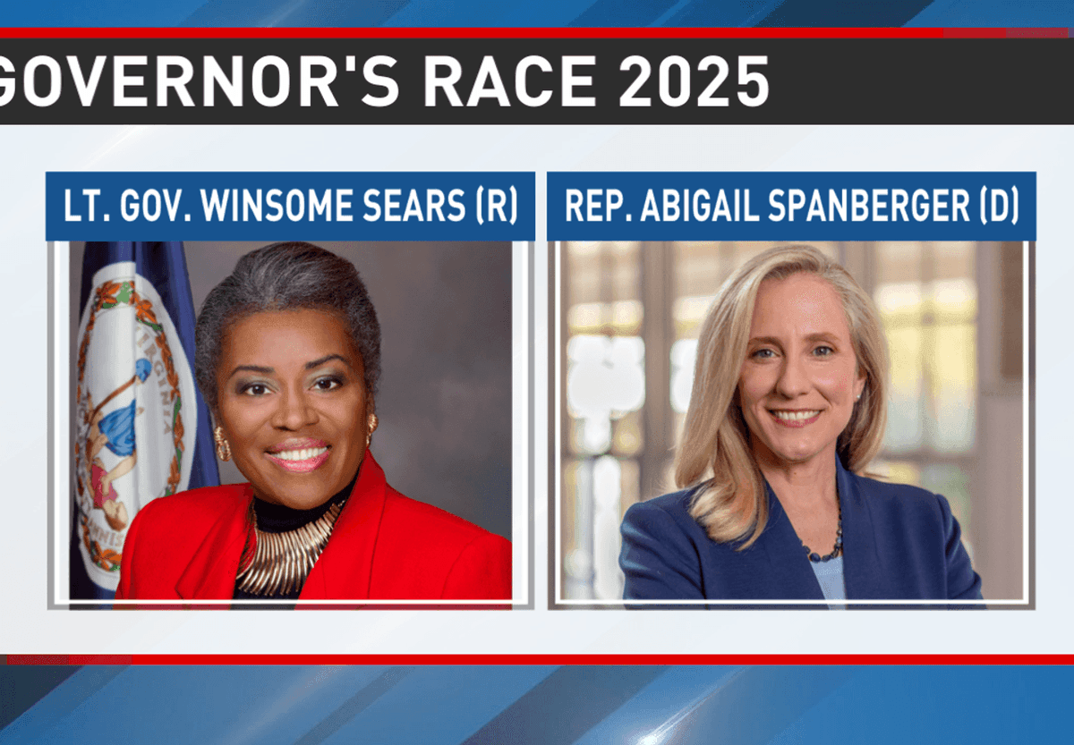 EricLDaugh's tweet image. JUST IN: 2025 Virginia governor's race is virtually tied.

🔵 Abigail Spanberger: 42% (+1)
🔴 Winsome Earle-Sears: 41%
🟡 Undecided: 13%

Emerson | 1/6-8 | N=1,000