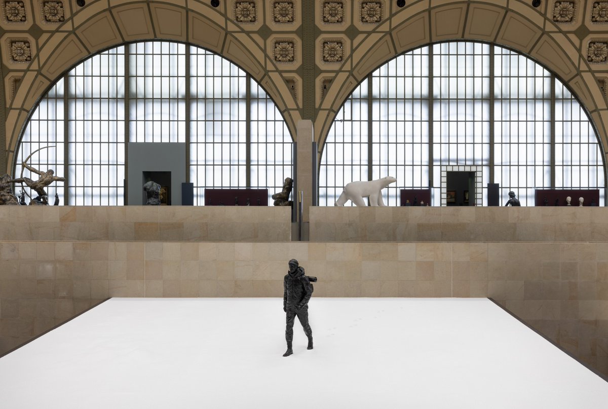 victoriamiro's tweet image. 'Artworks, especially when you place them outside, are like children — at some point they move from home and they take on their own life and you need to accept that.' Elmgreen & Dragset on L'Addition, their current exhibition at Musée d'Orsay, Paris: musee-orsay.fr/en/whats-on/ex…