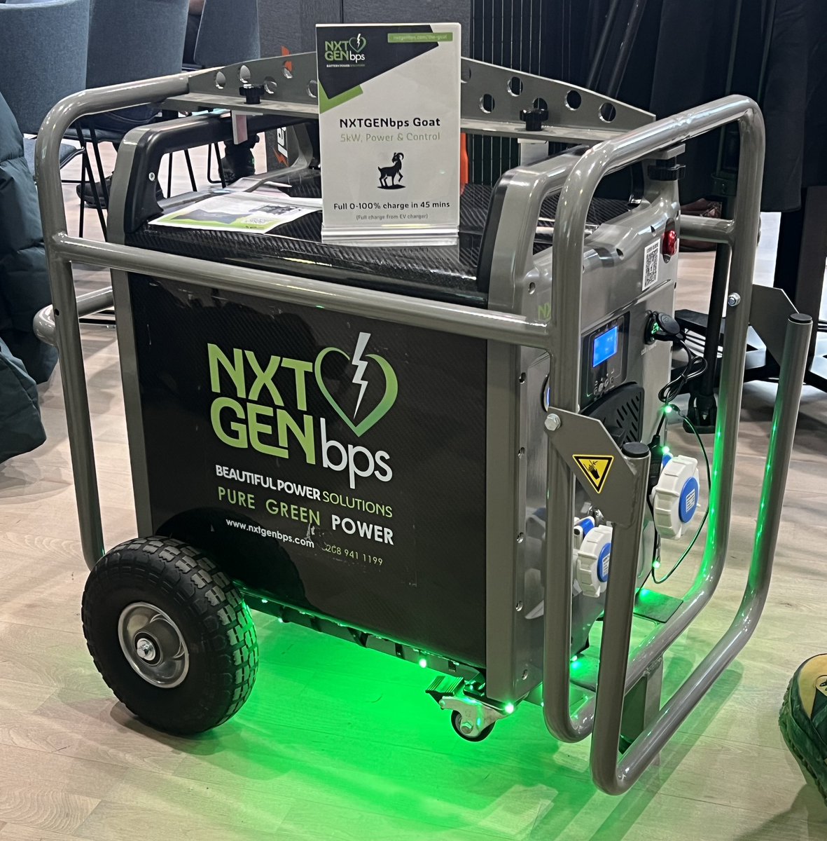 adamantduncan's tweet image. With @BPS_TV at their @nxtgenbps sustainability seminar.  Heck of a panel!  And the @Goat battery solution is actually green. Lots of kit on show from @CanonUKandIE   @Blackmagic_News  @AputureLighting and @Anton_Bauer. And we can help you pay for it.     @adamantean