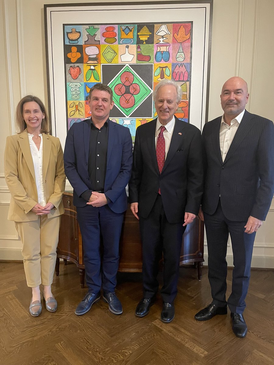 Great discussion today with Faroese Prime Minister Johannesen on how we can continue to grow the 🇺🇸 🇫🇴 relationship. I have so valued his partnership during my time as Ambassador.