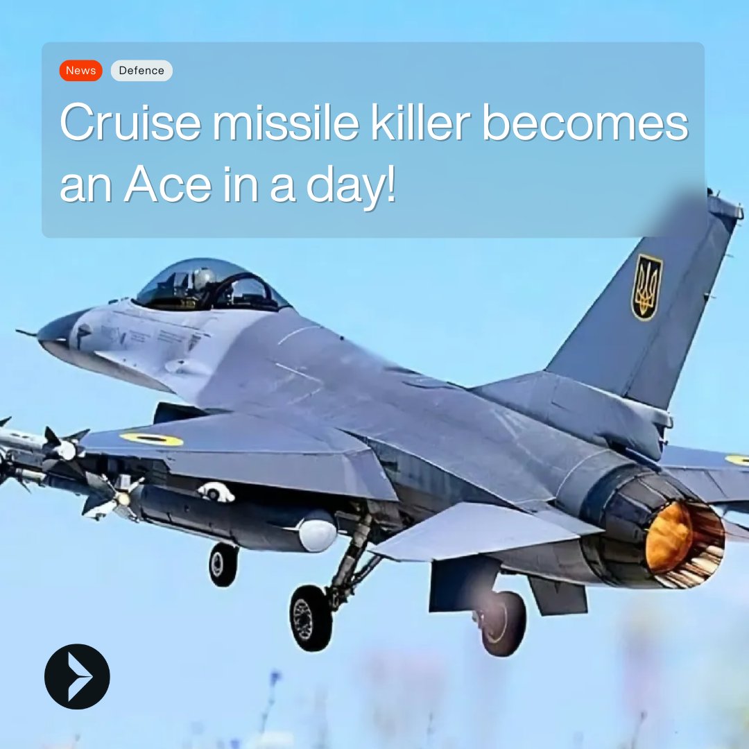 The Ukrainian Air Force claimed on 7 January that one of its F-16 pilots had shot down six Russian cruise missiles during the course of a single combat sortie.

Full story ➡️ aerospaceglobalnews.com/news/cruise-mi…