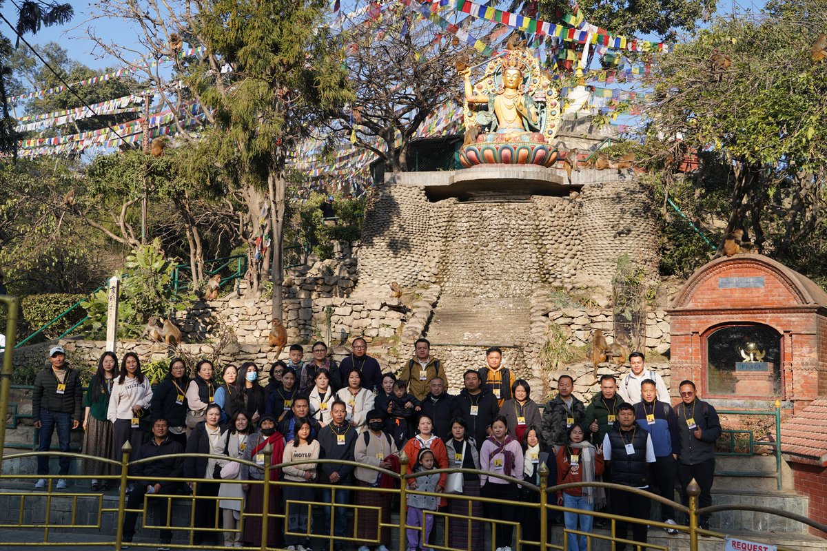 HKingdomtravels's tweet image. Day 2 and going strong! 🌟Hope you’re enjoying the glimpses of our adventure!
.
.
.
#TeamTrip2025 #WorkAndWander #CelebratingSuccess #NepalAdventures #AnnualRetreat #TeamBonding #Unwinding2024 #WorkLifeBalance #TravelDiaries #HappinessInNepal #BhutanNepal