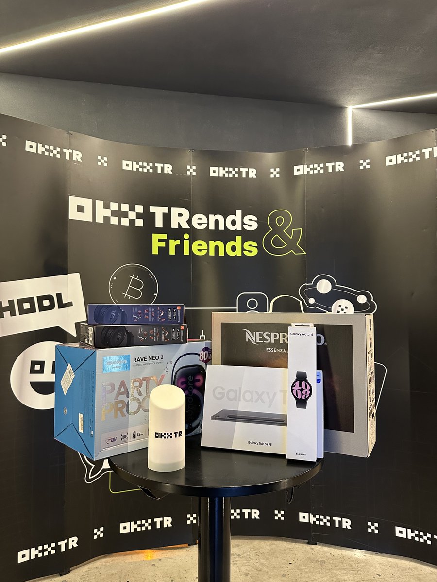 OKXTurkiye's tweet photo. OKXTRends&amp;Friends Topluluk Buluşmalarımızın Üçüncüsü Bu Akşam İzmir’de! 😍

🙌 Etkinliğimizin son hazırlıkları tamamlanıyor.

Kimler bugün bizlerle beraber olacak?👀 https://t.co/uYgKAVO2BV