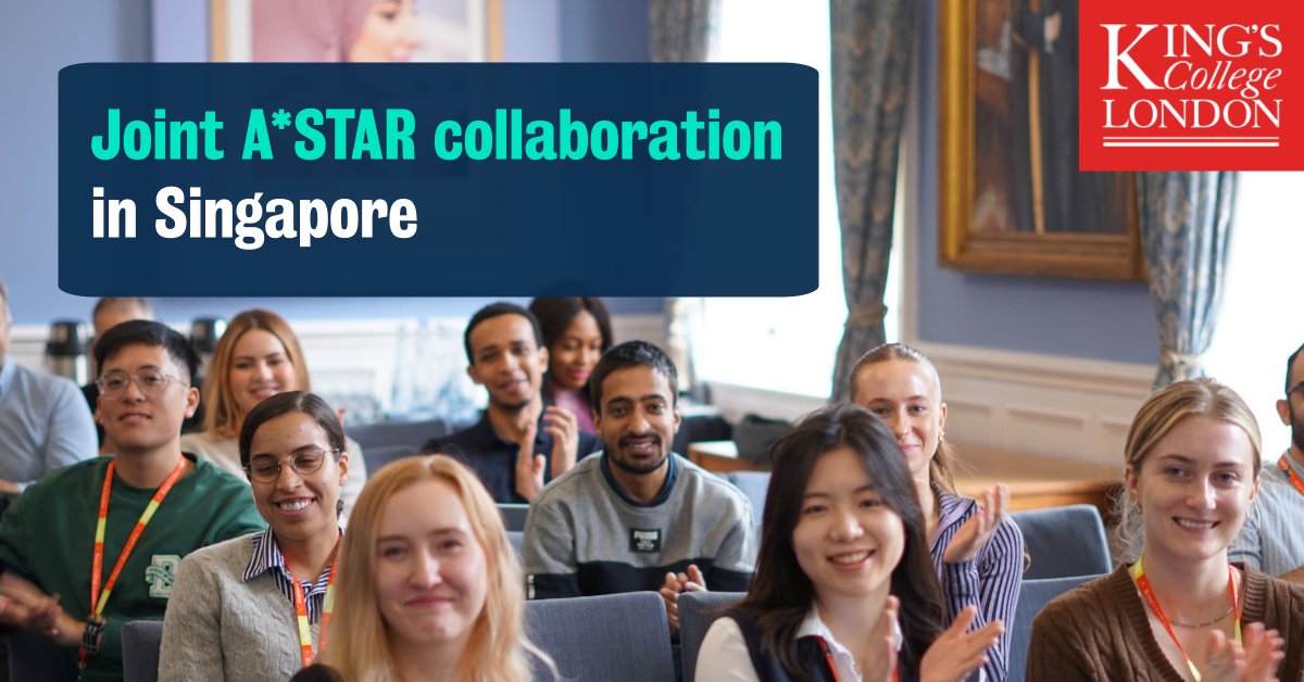 EPSRC DRIVE-Health CDT in Data-Driven Health (@kcldrivehealth) on Twitter photo Joint A*STAR Institute Singapore and
<a href="/KingsCollegeLon/">King's College London</a> #PhD studentships in Data-Driven Health. Closing date 30 January. More info and how to apply 👉 drive-health.org.uk/a-star-proje...
#HealthDataScientists #ComputerScientists #AI #MachineLearning Joint A*STAR Institute Singapore and
<a href="/KingsCollegeLon/">King's College London</a> #PhD studentships in Data-Driven Health. Closing date 30 January. More info and how to apply 👉 drive-health.org.uk/a-star-proje...
#HealthDataScientists #ComputerScientists #AI #MachineLearning