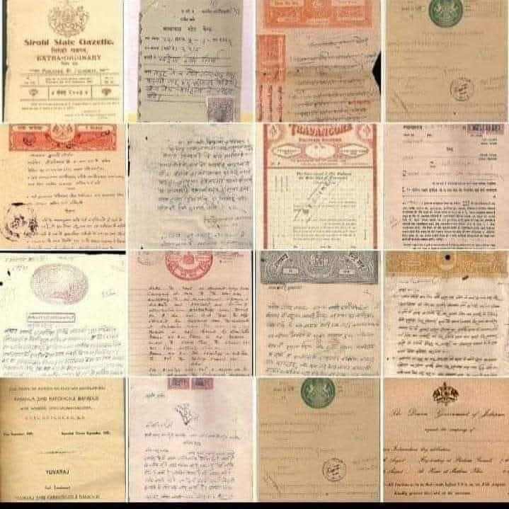 कुँआ,खेत,खलिहान,बैल ही नहीं बल्कि 565 #रियासते, 43 #गढ़, 18700 #किले, 40 लाख एकड जमीन देकर भारत देश बनाने वाला  #ठाकुर ही है
जय महाराणा 🎯
जय राजपूताना🏹