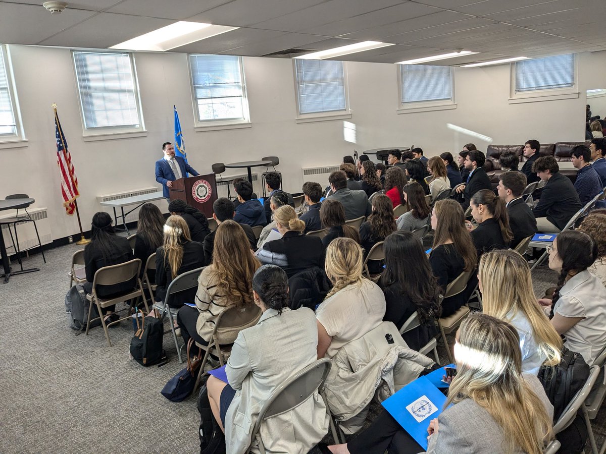 Our 3rd annual MPS Model United Nations conference is underway! 61 students are serving as delegates to nations across the world as they tackle contemporary and historical global issues. We are excited to have recent MPS graduates taking on leadership roles as committees chairs.