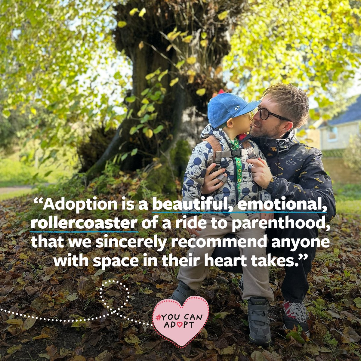 Youcanadopt's tweet image. Sam and Paul adopted their son in the spring of 2023 🗓️
💬 “Every day we are filled with pride knowing we are shaping his future. His smile, laugh, and unique perspective bring us pure joy.”
Visit youcanadopt.co.uk ❤️
#YouCanAdopt