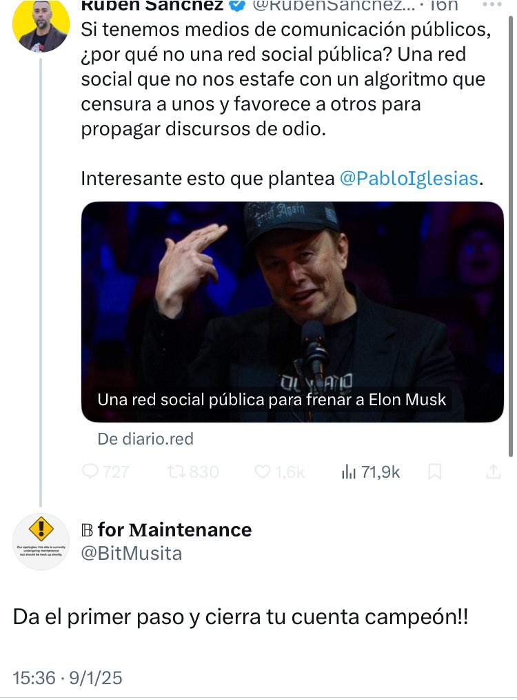 BitMusita's tweet image. No es coña que ha tardado UN MINUTO (mirad la hora). 

El abogado de la libertad de expresión