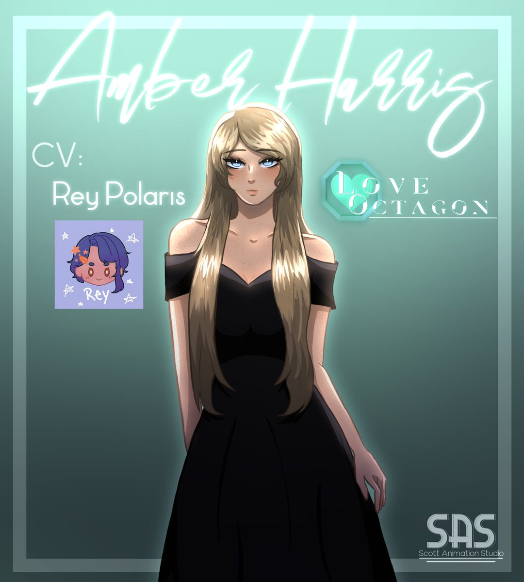 🐍CAST ANNOUNCEMENT 🐍

<a href="/Rey_Polaris/">Rey Polaris | Voice Actress 🇩🇴🇸🇻</a>  will be playing our lethal bombshell Amber Harris in the new and improved Love Octagon: Reborn !!

Please everyone give her a round of applause and keep an eye out to hear her amazing voice!

#loveoctagon #amberharris #mcrp