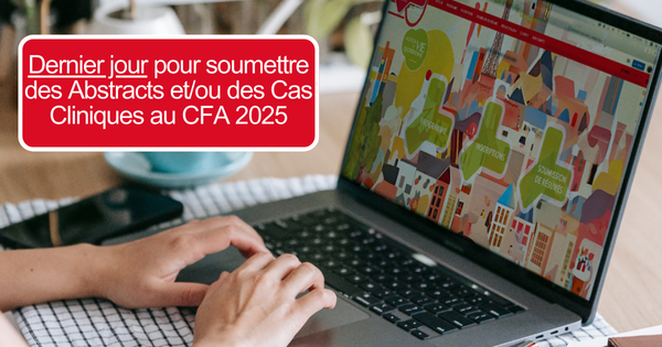 SocieteSfa's tweet photo. ⏳ Dernière chance de soumettre vos abstracts et/ou cas cliniques au #CFA2025 !

👉 Date limite : Ce soir – 23h59
Ne manquez pas cette occasion unique de présenter vos travaux devant une communauté de spécialistes.
https://t.co/tCufzhbgL5

@ANAFORCALasso #abstract #soumission https://t.co/vi02OuliIT