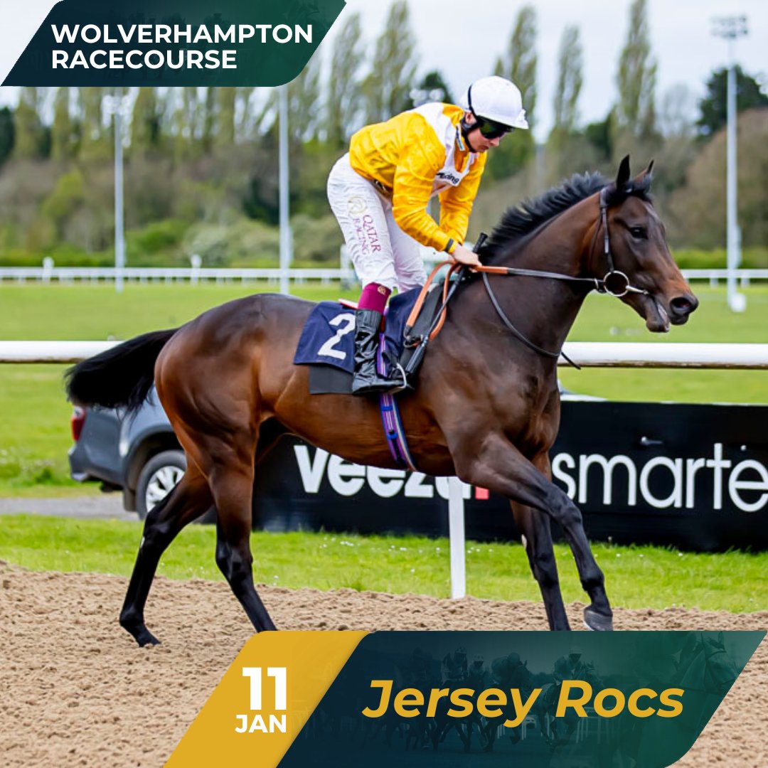 Old Gold Racing (@oldgoldracing) on Twitter photo Jersey Rocs has been declared to run at <a href="/WolvesRaces/">Wolverhampton Races</a> on January 11th in the 20:30 Weekly Free Bets With BetMGM Extra Handicap over 1m½f.
Marco Ghiani takes the ride as Jersey Rocs looks to make it three wins in a row! 🇯🇪🪨 Jersey Rocs has been declared to run at <a href="/WolvesRaces/">Wolverhampton Races</a> on January 11th in the 20:30 Weekly Free Bets With BetMGM Extra Handicap over 1m½f.
Marco Ghiani takes the ride as Jersey Rocs looks to make it three wins in a row! 🇯🇪🪨