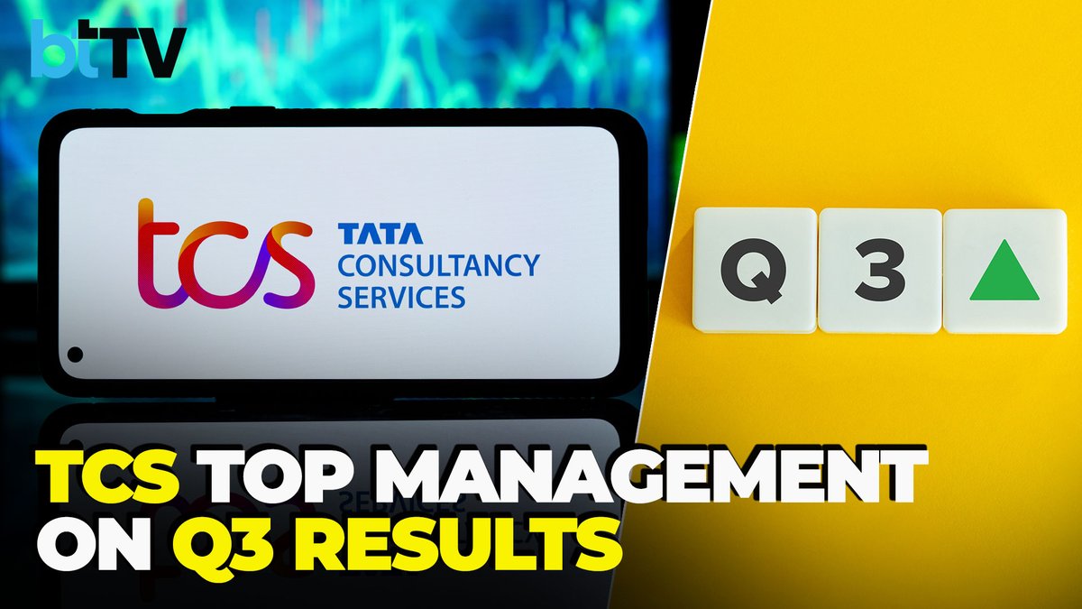 business_today's tweet image. Live Press Conference: TCS Top Management On Q3 Results – Profit Up 4%, Special Dividend Of ₹66

Watch LIVE: youtube.com/live/TWt4J_lnt… | #LivePressConference #TCS #Q3FY25 #TCSResults #BusinessToday