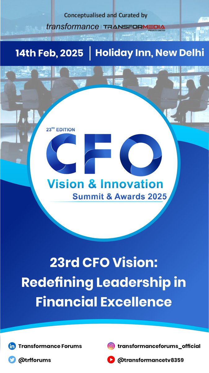 What bold strategies can CFOs adopt to lead in a rapidly evolving economic landscape?

Discover insights, strategies, and innovations to navigate the rapidly evolving role of CFOs in today’s dynamic economy.

Join:-lnkd.in/d6j5XWty