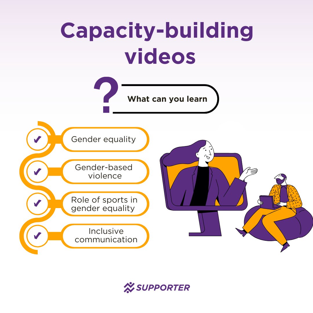 We are excited to share our series of capacity-building videos covering various topics. These resources offer valuable insights and practical guidance to support individuals, organisations, &amp; communities in their journey toward gender equality.
supporter-project.eu/capacity-build…