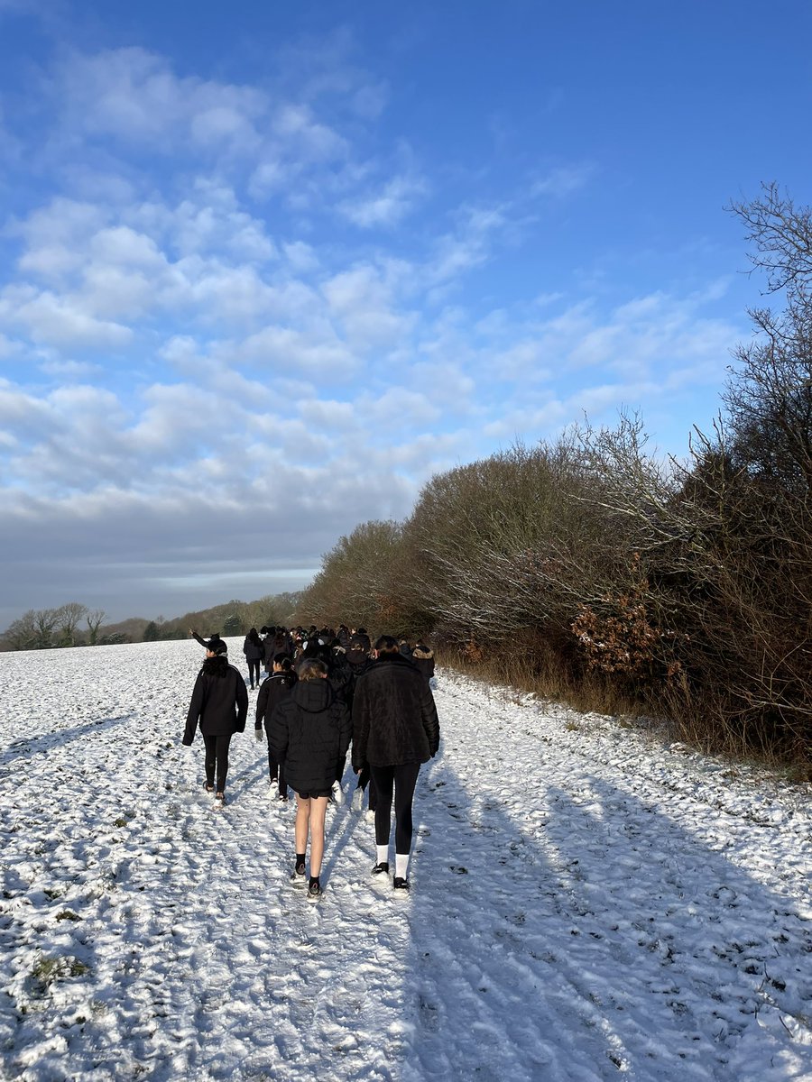 Beautiful day for a walk #Year 7 PE