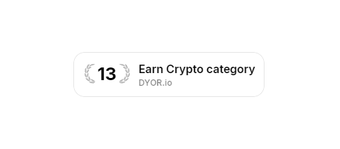 ArcadiaWeb3_0's tweet photo. 🎉 Ranked #13 in Earn Crypto! 🚀
Thank you, @dyorninja .io, for recognizing Arcadia! We’re proud to keep growing and empowering gamers with #PlayToEarn opportunities. The journey has just begun! 💎
#NFTs #DeFi #GameFi #metaverseface #Web3 https://t.co/yyn5cDQdfq
