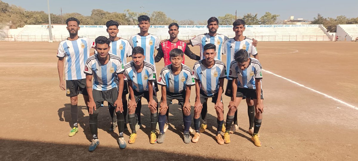MPFAJABALPUR's tweet photo. M.P.F.A. 5th Madhya Pradesh Premier League (MPPL) match was played at Balaghat on 8th January 2025 between Satna Soldier FC and Satna Soldier FC with Satna Soldier FC took the game away from with a score of 6-1.
#MPPREMIERLEAGUE
#MPLEAGUE #MPFA https://t.co/OBbxKG7jlc