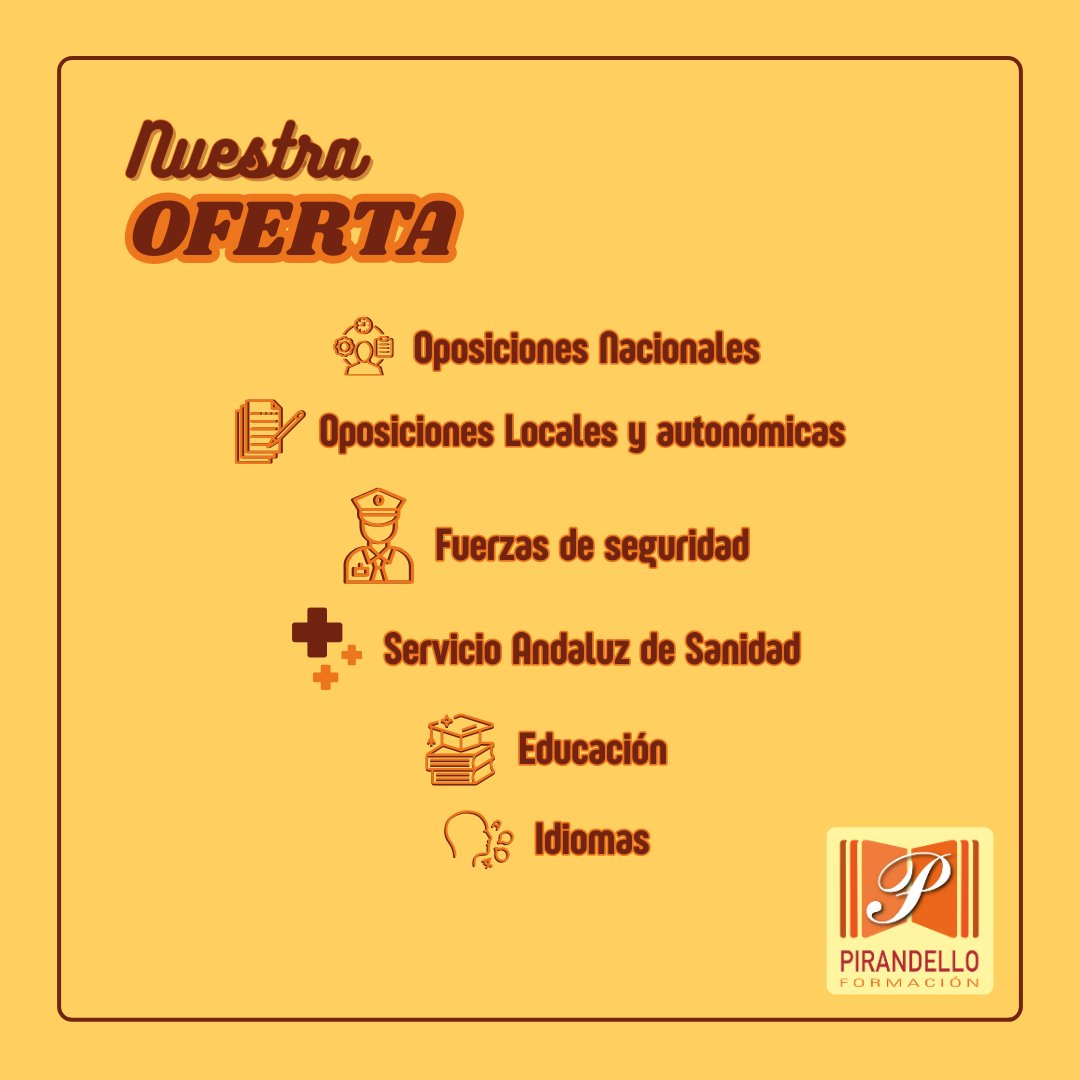 Pirandello Formación Oposiciones tweet media