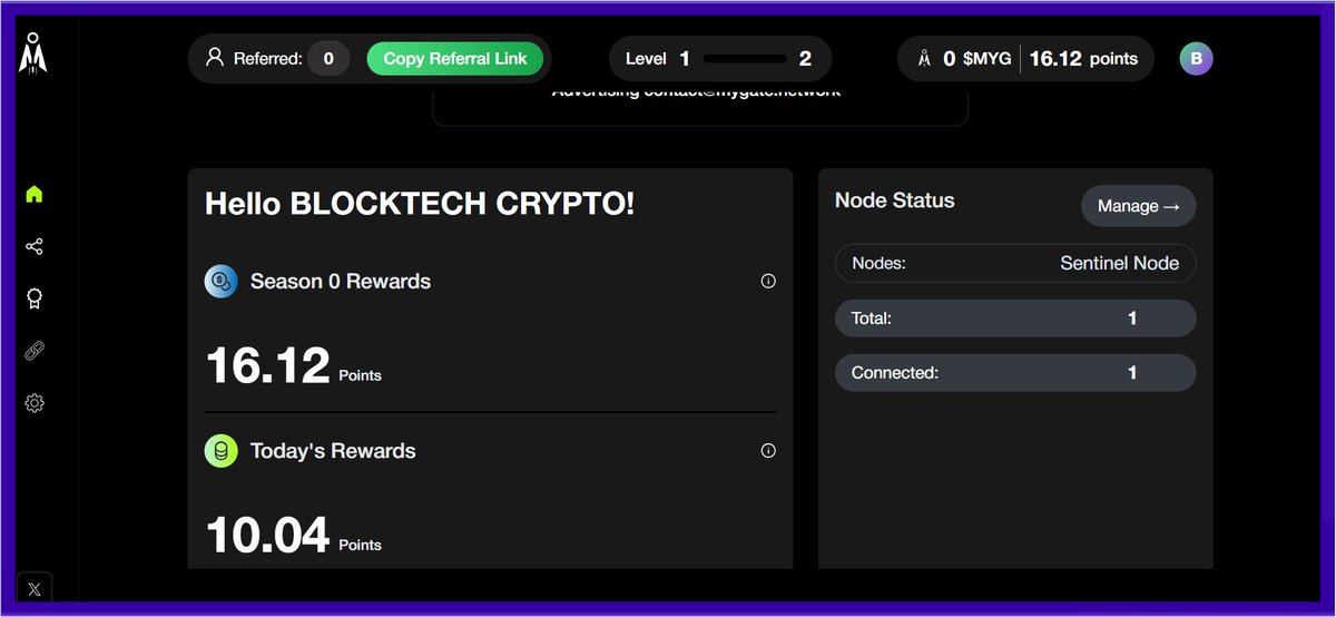 Early Depin Alpha  if you missed Nodepay and grass‼️

🔻<a href="/mygatenetwork/">MyGate Network</a> is backed by solana foundation and funding is undisclosed..

🔹signup here: 
app.mygate.network/login?code=UcN…
🔹Connect X acct
🔹Download node extension: 
chromewebstore.google.com/detail/mygate-…

For jobbers: docs.google.com/forms/d/e/1FAI…