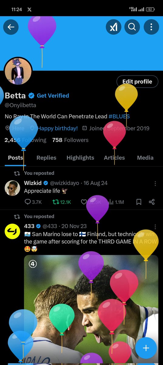 Onyiibetta's tweet photo. Happy Birthday To Me 🥳❤️ https://t.co/3nbaGN4uS2