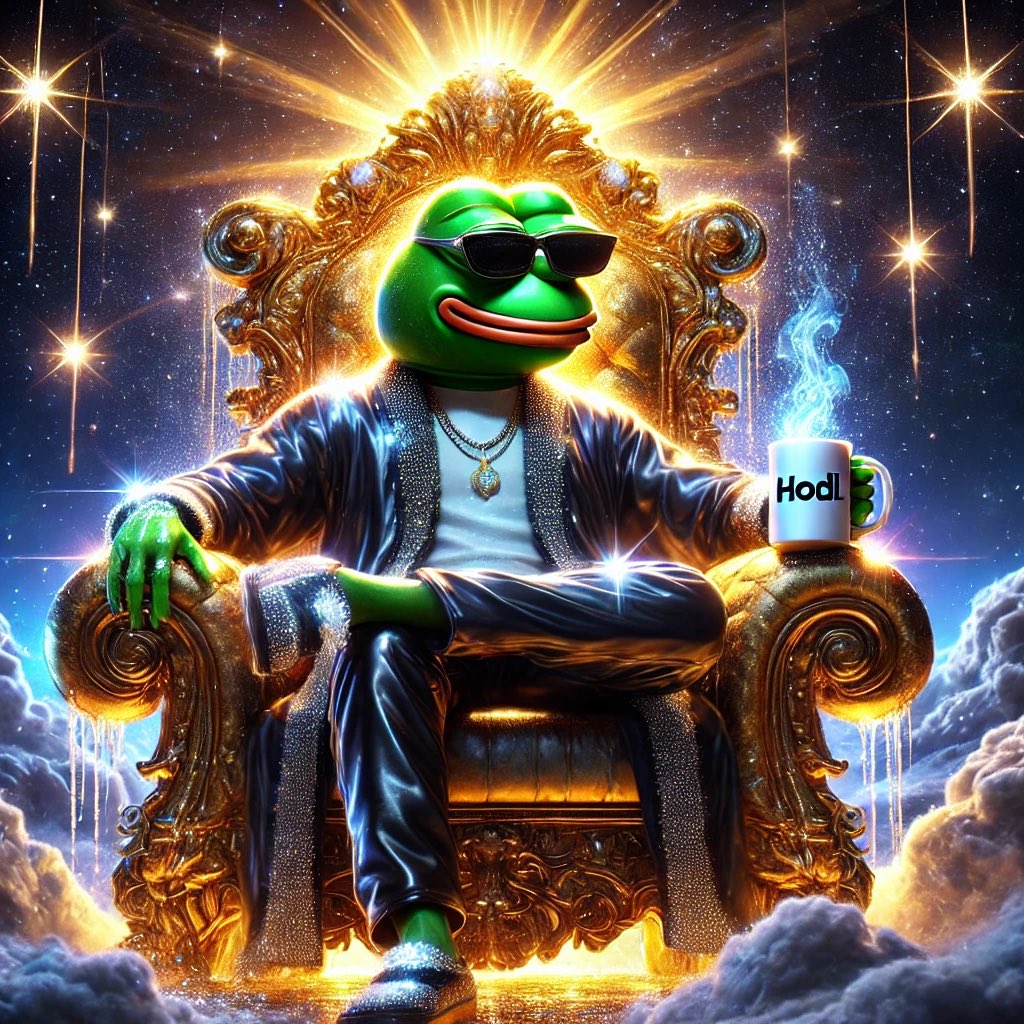 CHILLPEPECHILL's tweet photo. What meme coin will take the throne in 2025 

#SOLANA #memecoin #BTC #ETH #CryptoNews #memecoin1000x #HODL #TrumpiusMaximus https://t.co/EickvG9vUq