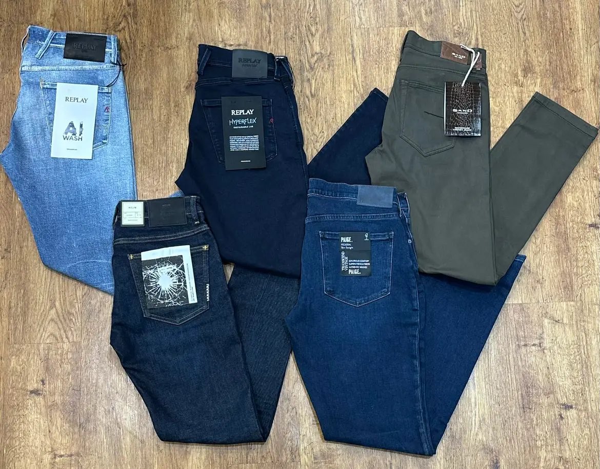 🚨New arrivals 🚨

Our new denim has landed in store, 

Replay HYPERFLEX

And introducing new styles from new brands: 
PAIGE
Neuw Denim
Sand

All styles. All sizes. Now in store.

Coneys- Kings of Denim